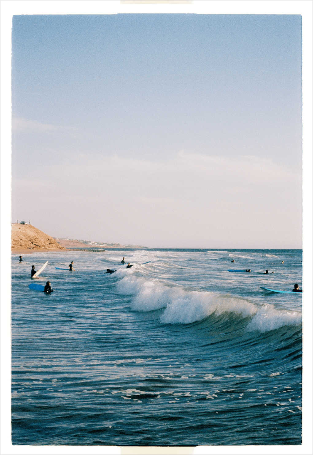 Tamraght beach at golden hour
