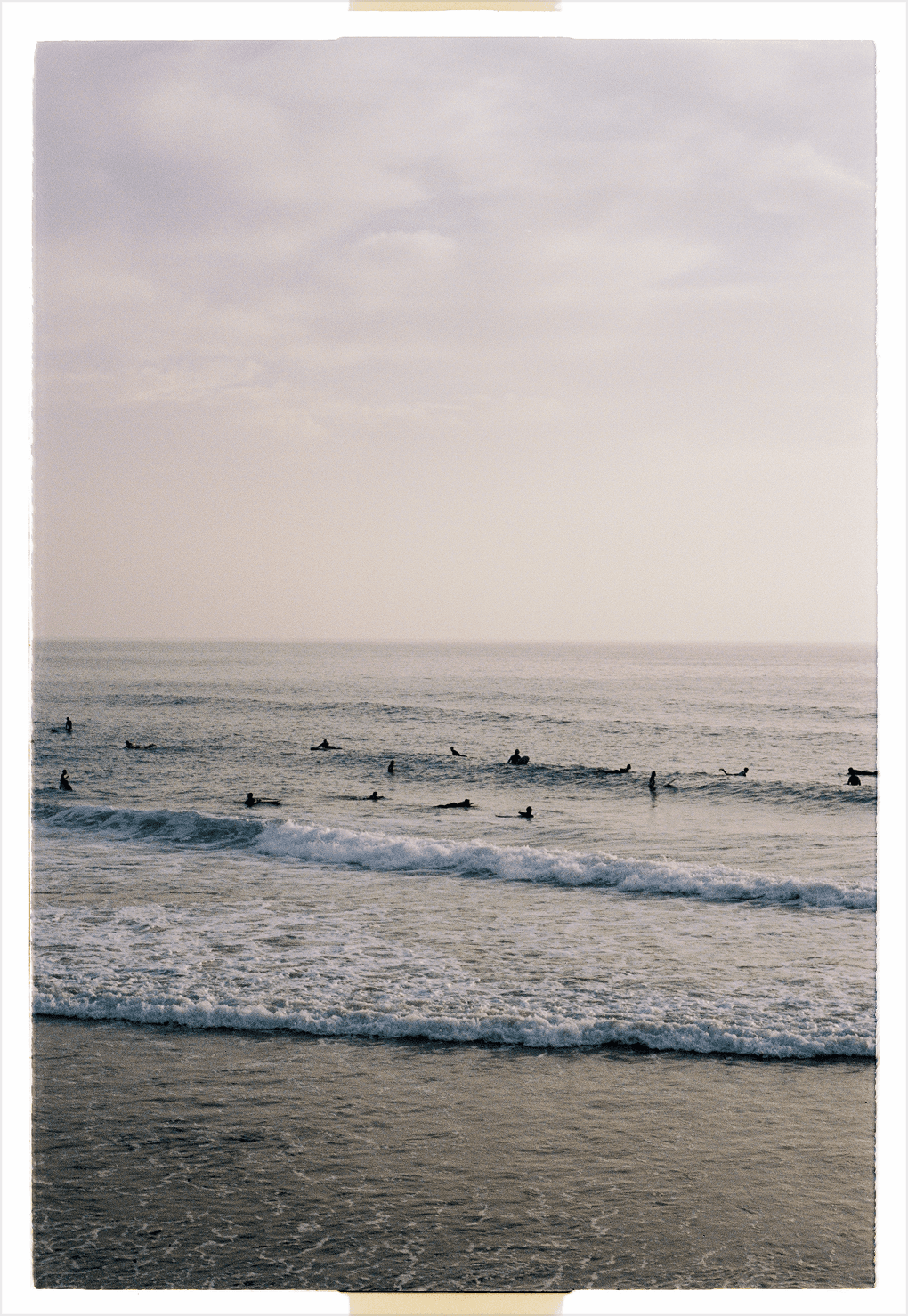 Surf session on the Atlantic
